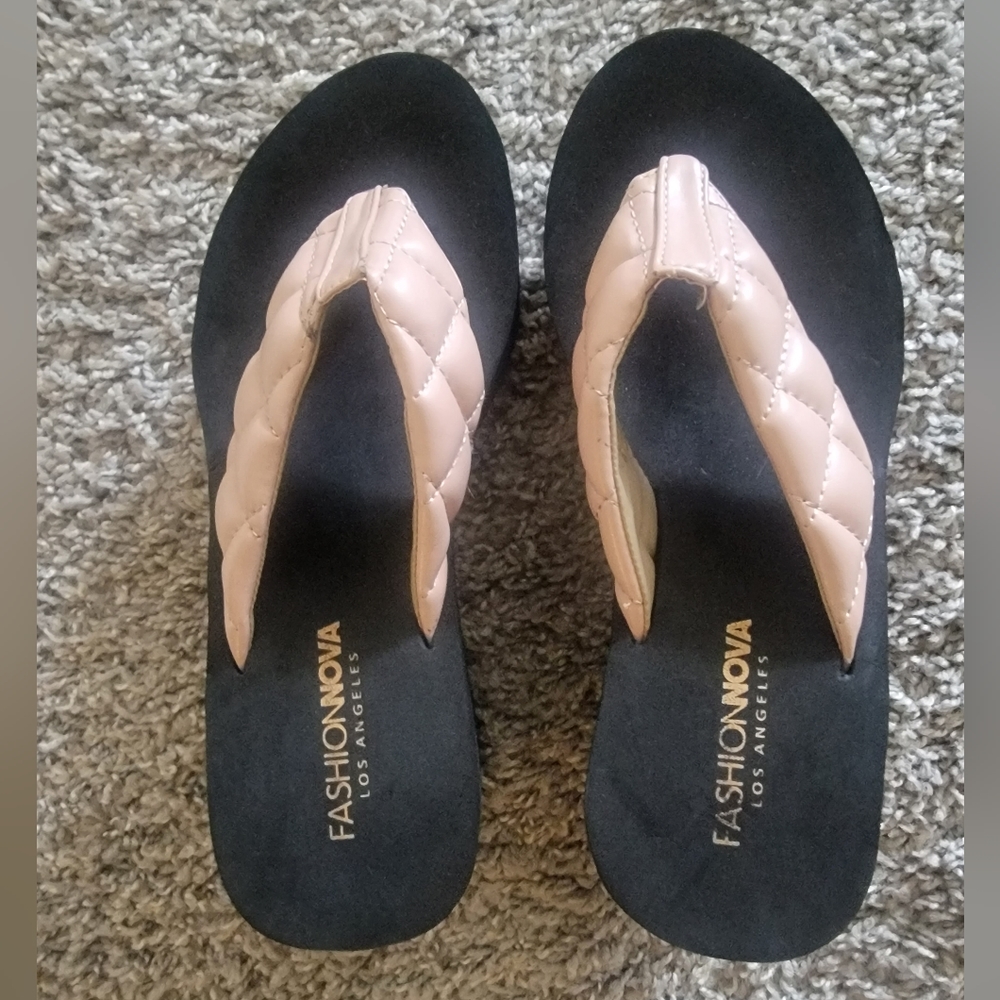 Fashion Nova Wedge Sandals
